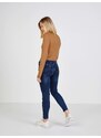 Tmavě modré skinny fit džíny Pepe Jeans Lola Zip - Dámské