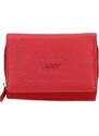 Menší kožená peněženka Lagen - červená
