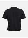 Under Armour Tričko Live Chroma Graphic Tee-BLK - Dámské