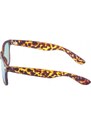 URBAN CLASSICS Sunglasses Likoma Youth - havanna/blue