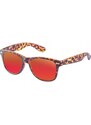 URBAN CLASSICS Sunglasses Likoma Youth - havanna/red