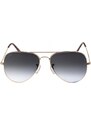 URBAN CLASSICS Sunglasses PureAv - gold/grey