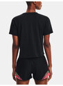 Under Armour Tričko Live Chroma Graphic Tee-BLK - Dámské