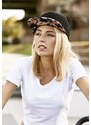 Unisex kšiltovka Urban Classics Floral Snapback - barevný kšilt