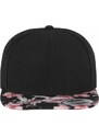 Unisex kšiltovka Urban Classics Floral Snapback - barevný kšilt