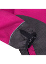 Veselá Nohavice Dětská softshellová bunda jaro až podzim šedo-růžová