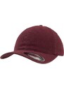 URBAN CLASSICS Flexfit Garment Washed Cotton Dad Hat - maroon