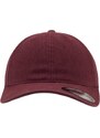 URBAN CLASSICS Flexfit Garment Washed Cotton Dad Hat - maroon