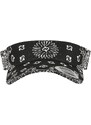 URBAN CLASSICS Visor Bandana Print - black