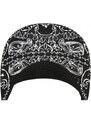 URBAN CLASSICS Visor Bandana Print - black