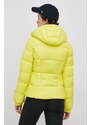 Péřová bunda Superdry žlutá barva, zimní
