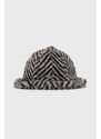 Klobouk Kangol šedá barva, K4190ST.GH035-GH035