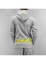 Dangerous DNGRS Graffiti Ladies Hoody Grey Melange/Blazing Yellow