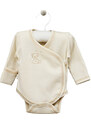 LORITA Luxusní kojenecká 4D souprava „Lu Lu“ z organické bavlny, ecru