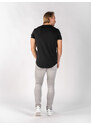 TallGuys Pánské prodloužené tričko | óčko | Deep black