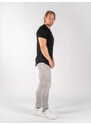 TallGuys Pánské prodloužené tričko | óčko | Deep black
