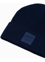 Ombre Clothing Granátová stylová pánská čepice H103