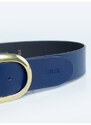 Big Star Woman's Belt Belt 240051 Blue Natural Leather-403