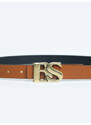 Big Star Woman's Belt Belt 240054 Multicolor Natural Leather-000