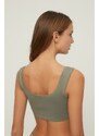 Trendyol Khaki Seamless/Seamless Light Support/Shaping Knitted Sports Bra