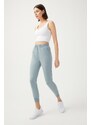 LOS OJOS Women's Blue Gray Jogger