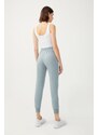 LOS OJOS Women's Blue Gray Jogger