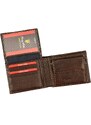 Pánská kožená peněženka Harvey Miller Polo Club 1725 292 černá