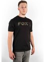 Fox Triko Black/Camo Chest Print T-Shirt