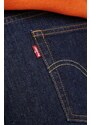 Bavlněné džíny Levi's 501 dámské, medium waist