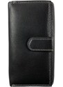 Tillberg Prostorná dámská kožená peněženka černá SR17502
