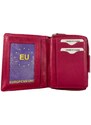 Tillberg Kvalitní dámská kožená peněženka růžová SR13795