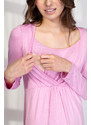 MAMBI Kojicí noční košile Nina Polly světle růžová
