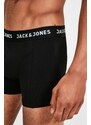 JACK & JONES Boxerky černá / bílá