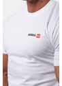 NEBBIA - Sportovní triko pánské Minimalist Logo 291 (white)