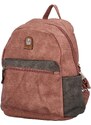 L&H Dámský koženkový batoh Ryana, růžový