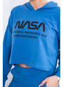 MladaModa Tepláková souprava s nápisem NASA barva džínová