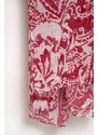 Šála Lauren Ralph Lauren dámská, červená barva, vzorovaná
