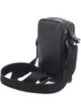 Kožená luxusní crossbody taška Famito 2220 Poyem C černá
