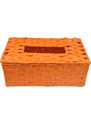 Box na kapesníky oranžový