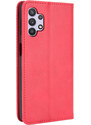 Pouzdro MFashion Samsung Galaxy A32 5G - červené - Vintage