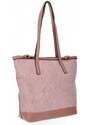 Dámská kabelka shopper bag David Jones pudrová růžová CM6309