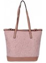 Dámská kabelka shopper bag David Jones pudrová růžová CM6309