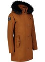 Nordblanc Hnědý dámský zimní kabát HIMALAYAN
