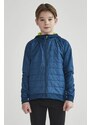 Craft ADV Insulate Hood Jacket Junior Beat blue dětská bunda modrá/žlutá 146/152