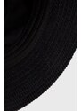 Bavlněná čepice Deus Ex Machina černá barva, bavlněná