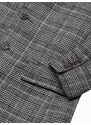 Ombre Clothing Pánský kabát - černá C499