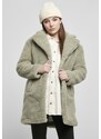 URBAN CLASSICS Ladies Oversized Sherpa Coat - softsalvia