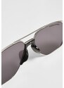 URBAN CLASSICS Sunglasses Karphatos with Chain - silver