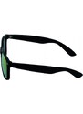 URBAN CLASSICS Sunglasses Likoma Mirror - blk/grn