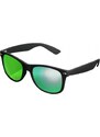 URBAN CLASSICS Sunglasses Likoma Mirror - blk/grn